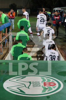 2022-12-04 - Teams make their entrance to the pitch - MONOPOLI VS POTENZA - ITALIAN SERIE C - SOCCER