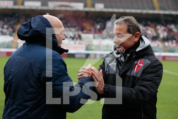 2022-12-04 - Bruno Tedino (coach Trento) and Bruno Caneo (coach Padova) - PADOVA CALCIO VS TRENTO - ITALIAN SERIE C - SOCCER