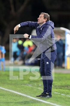 2022-12-11 - Alberto Colombo (Pescara manager) - MONOPOLI VS PESCARA - ITALIAN SERIE C - SOCCER