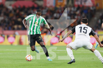 2022-04-23 - William Carvalho of Real Betis during the Spanish Cup, Copa del Rey, Final football match between Real Betis Balompie and Valencia CF on April 23, 2022 at Estadio de la Cartuja in Sevilla, Spain - FINAL - REAL BETIS BALOMPIE VS VALENCIA CF - SPANISH CUP - SOCCER