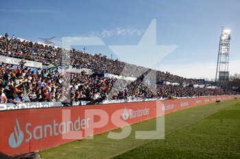 2022-01-02 - General view of stands during the Spanish championship La Liga football match between Getafe CF and Real Madrid on January 2, 2022 at Coliseum Alfonso Perez stadium in Getafe, Madrid, Spain - GETAFE CF VS REAL MADRID - SPANISH LA LIGA - SOCCER