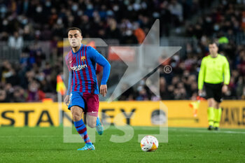 2022-02-27 - Sergino Dest of FC Barcelona during the Spanish championship, La Liga football match between FC Barcelona and Athletic Club on February 27, 2022 at Camp Nou stadium in Barcelona, Spain - FC BARCELONA VS ATHLETIC CLUB - SPANISH LA LIGA - SOCCER