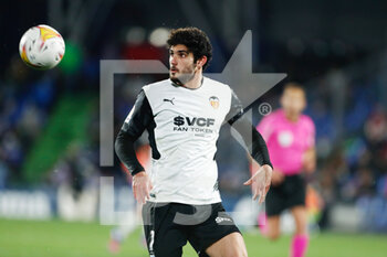 2022-03-12 - Goncalo Guedes of Valencia during the Spanish championship La Liga football match between Getafe CF and Valencia CF on March 12, 2022 at Coliseum Alfonso Perez stadium in Getafe, Madrid, Spain - GETAFE CF VS VALENCIA CF - SPANISH LA LIGA - SOCCER