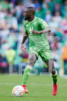 2022-03-13 - Youssouf Sabaly of Real Betis during the Spanish championship La Liga football match between Real Betis and Athletic Club on March 13, 2022 at Benito Villamarin stadium in Sevilla, Spain - REAL BETIS VS ATHLETIC CLUB - SPANISH LA LIGA - SOCCER