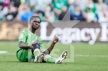 2022-03-13 - Paul Akouokou of Real Betis during the Spanish championship La Liga football match between Real Betis and Athletic Club on March 13, 2022 at Benito Villamarin stadium in Sevilla, Spain - REAL BETIS VS ATHLETIC CLUB - SPANISH LA LIGA - SOCCER