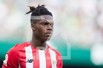 2022-03-13 - Nico Williams of Athletic Club during the Spanish championship La Liga football match between Real Betis and Athletic Club on March 13, 2022 at Benito Villamarin stadium in Sevilla, Spain - REAL BETIS VS ATHLETIC CLUB - SPANISH LA LIGA - SOCCER