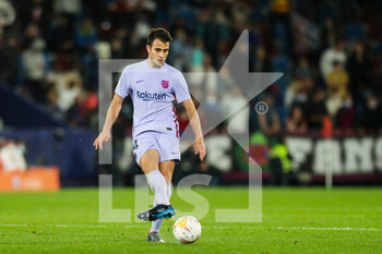 2022-04-10 - Eric Garcia of FC Barcelona during the Spanich championship La Liga football match between Levante UD and FC Barcelona on April 10, 2022 at the Ciutat de Valencia Stadium in Valencia, Spain - LEVANTE UD VS FC BARCELONA - SPANISH LA LIGA - SOCCER