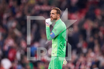 2022-04-30 - Jan Oblak of Atletico de Madrid during the Spanish championship La Liga football match between Athletic Club and Atletico de Madrid on April 30, 2022 at San Mames stadium in Bilbao, Spain - ATHLETIC CLUB VS ATLETICO DE MADRID - SPANISH LA LIGA - SOCCER