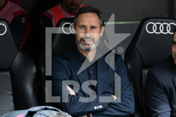 2022-04-30 - Vicente Moreno, head coach of Espanyol during the Spanish championship La Liga football match between Real Madrid and Espanyol on April 30, 2022 in Madrid, Spain - REAL MADRID VS ESPANYOL - SPANISH LA LIGA - SOCCER