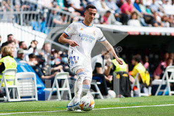 2022-04-30 - Lucas Vazquez of Real Madrid during the Spanish championship La Liga football match between Real Madrid and Espanyol on April 30, 2022 in Madrid, Spain - REAL MADRID VS ESPANYOL - SPANISH LA LIGA - SOCCER
