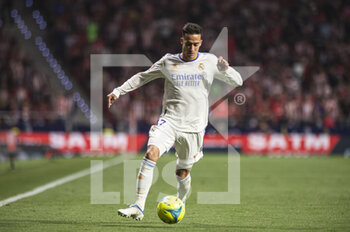 2022-05-08 - 30.04.2022, Madrid, Spain. Lucas Vazquez of Real Madrid CF in action during the LaLiga Santander match between Atletico de Madrid and Real Madrid at Wanda Metropolitano on 8 May 2022 in Madrid, Spain. - ATLETICO DE MADRID VS REAL MADRID - SPANISH LA LIGA - SOCCER