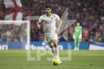 2022-05-08 - 30.04.2022, Madrid, Spain. Marco Asensio of Real Madrid CF in action during the LaLiga Santander match between Atletico de Madrid and Real Madrid at Wanda Metropolitano on 8 May 2022 in Madrid, Spain. - ATLETICO DE MADRID VS REAL MADRID - SPANISH LA LIGA - SOCCER