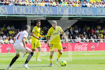 2022-05-08 - Giovani Lo Celso of Villarreal in action during the Spanish championship La Liga football match between Villarreal CF and Sevilla FC on May 8, 2022 at the Ceramica Stadium in Vila-real, Spain - VILLARREAL CF VS SEVILLA FC - SPANISH LA LIGA - SOCCER