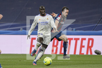 2022-05-12 - 30.04.2022, Madrid, Spain. Ferland Mendy of Real Madrid CF runs with the ball during the LaLiga Santander match between Atletico de Madrid and Real Madrid at Wanda Metropolitano on 8 May 2022 in Madrid, Spain. - ATLETICO DE MADRID VS REAL MADRID - SPANISH LA LIGA - SOCCER