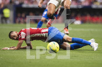 2022-05-15 - 15.05.2022, Madrid, Spain. Yannick Carrasco of Atletico de Madrid in action during the LaLiga Santander match between Atletico de Madrid and Sevilla Fc at Wanda Metropolitano on 15 May 2022 in Madrid, Spain. - ATLETICO DE MADRID VS SEVILLA FC - SPANISH LA LIGA - SOCCER