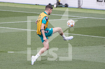 2022-05-24 - 24.05.2022, Madrid, Spain. Federico Valverde of Real Madrid CF controls the ball during open media day Real Madrid at Ciudad deportiva Real Madrid on 24 Mal 2022 in Madrid Spain. - OPEN MEDIA DAY REAL MADRID - SPANISH LA LIGA - SOCCER