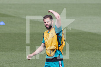 2022-05-24 - 24.05.2022, Madrid, Spain. Nacho Fenandez of Real Madrid CF gestures during open media day Real Madrid at Ciudad deportiva Real Madrid on 24 Mal 2022 in Madrid Spain. - OPEN MEDIA DAY REAL MADRID - SPANISH LA LIGA - SOCCER