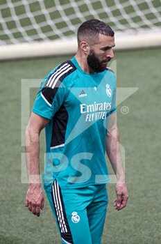 2022-05-24 - 24.05.2022, Madrid, Spain. Karim Benzema of Real Madrid CF in action during open media day Real Madrid at Ciudad deportiva Real Madrid on 24 Mal 2022 in Madrid Spain. - OPEN MEDIA DAY REAL MADRID - SPANISH LA LIGA - SOCCER
