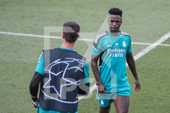 2022-05-24 - 24.05.2022, Madrid, Spain. Vinicius Junior of Real Madrid CF in action during open media day Real Madrid at Ciudad deportiva Real Madrid on 24 Mal 2022 in Madrid Spain. - OPEN MEDIA DAY REAL MADRID - SPANISH LA LIGA - SOCCER