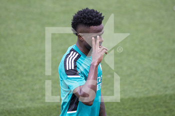 2022-05-24 - 24.05.2022, Madrid, Spain. Vinicius Junior of Real Madrid CF in action during open media day Real Madrid at Ciudad deportiva Real Madrid on 24 Mal 2022 in Madrid Spain. - OPEN MEDIA DAY REAL MADRID - SPANISH LA LIGA - SOCCER