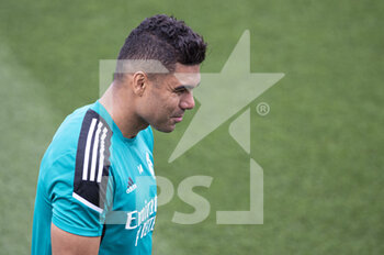 2022-05-24 - 24.05.2022, Madrid, Spain. Carlos Casemiro of Real Madrid CF in action during open media day Real Madrid at Ciudad deportiva Real Madrid on 24 Mal 2022 in Madrid Spain. - OPEN MEDIA DAY REAL MADRID - SPANISH LA LIGA - SOCCER