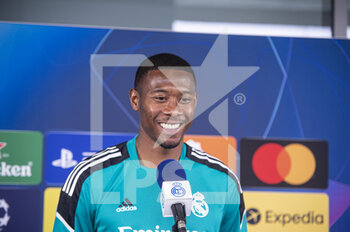 2022-05-24 - 24.05.2022, Madrid, Spain. David Alaba of Real Madrid CF is interviewed during open media day Real Madrid at Ciudad deportiva Real Madrid on 24 Mal 2022 in Madrid Spain. - OPEN MEDIA DAY REAL MADRID - SPANISH LA LIGA - SOCCER