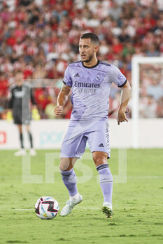 14/08/2022 - Eden Hazard of Real Madrid during the Spanish championship La Liga football match between UD Almeria and Real Madrid on Aug 14, 2022 at Power Horse stadium in Almeria, Spain - FOOTBALL - SPANISH CHAMP - ALMERIA V REAL MADRID - SPANISH LA LIGA - CALCIO