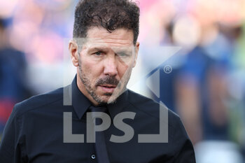 15/08/2022 - Diego Pablo Simeone, head coach of Atletico de Madrid during the Spanish championship La Liga football match between Getafe CF and Atletico de Madrid on August 15, 2022 at Coliseum Alfonso Perez stadium in Getafe, Madrid, Spain - FOOTBALL - SPANISH CHAMP - GETAFE V ATLETICO MADRID - SPANISH LA LIGA - CALCIO