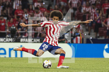 2022-08-21 - 21.08.2022, Madrid, Spain. Axel Witsel of Atletico de Madrid looks to pass the ball during the LaLiga Santander match between Atletico de Madrid and Villarreal CF at Wanda Metropolitano on 22 August 2022 in Madrid, Spain. - LALIGA SANTANDER 2022/2023 - ATLETICO DE MADRID VS VILLARREAL CF - SPANISH LA LIGA - SOCCER