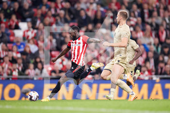 2022-09-30 - Inaki Williams of Athletic Club during the Spanish championship La Liga football match between Athletic Club and UD Almeria on September 30, 2022 at San Mames in Bilbao, Spain - FOOTBALL - SPANISH CHAMP - ATHLETIC CLUB V ALMERIA - SPANISH LA LIGA - SOCCER