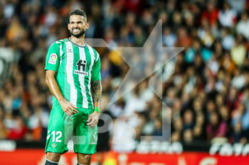 2022-11-10 - Willian Jose of Real Betis reacts during the Spanish championship La Liga football match between Valencia CF and Real Betis Balompie on november 10, 2022 at Mestalla stadium in Valencia, Spain - FOOTBALL - SPANISH CHAMP - VALENCIA V REAL BETIS - SPANISH LA LIGA - SOCCER