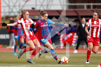 2022-01-23 - Alexia Putellas of FC Barcelona and Maitane Lopez of Atletico de Madrid during the Spanish Women Supercup, Final football match between FC Barcelona and Atletico de Madrid on January 23, 2022 at Ciudad del Futbol in Las Rozas, Madrid, Spain - FC BARCELONA VS ATLETICO DE MADRID - SPANISH PRIMERA DIVISION WOMEN - SOCCER