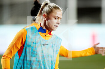 2022-01-19 - Fridolina Rolfo of FC Barcelona warms up during the Spanish Women's Supercup, Semi final 1, football match between FC Barcelona and Real Madrid on January 19, 2022 at Ciudad del Futbol in Las Rozas, Madrid, Spain - FC BARCELONA VS REAL MADRID - SPANISH SUPERCUP - SOCCER
