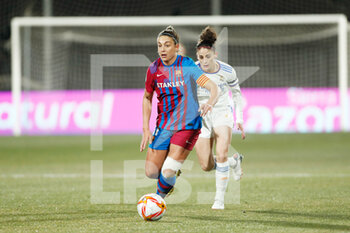 2022-01-19 - Alexia Putellas of FC Barcelona during the Spanish Women's Supercup, Semi final 1, football match between FC Barcelona and Real Madrid on January 19, 2022 at Ciudad del Futbol in Las Rozas, Madrid, Spain - FC BARCELONA VS REAL MADRID - SPANISH SUPERCUP - SOCCER