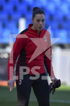 2022-01-08 - Noemi Fedele of A.C. Milan of A.C. Milan during the Women's Italian Supercup Final between F.C. Juventus and A.C. Milan at the Benito Stirpe Stadium on 8th of January, 2022 in Frosinone, Italy. - FINAL - JUVENTUS WOMEN VS AC MILAN - WOMEN SUPERCOPPA - SOCCER