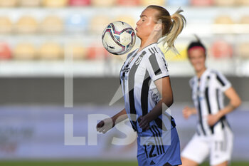 2022-01-08 - Matilde Lundorf Skovsen  of Juventus Women uring the Women's Italian Supercup Final between F.C. Juventus and A.C. Milan at the Benito Stirpe Stadium on 8th of January, 2022 in Frosinone, Italy. - FINAL - JUVENTUS WOMEN VS AC MILAN - WOMEN SUPERCOPPA - SOCCER