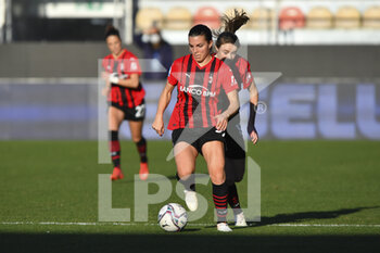 2022-01-08 - Alia Guagni of A.C. Milan during the Women's Italian Supercup Final between F.C. Juventus and A.C. Milan at the Benito Stirpe Stadium on 8th of January, 2022 in Frosinone, Italy. - FINAL - JUVENTUS WOMEN VS AC MILAN - WOMEN SUPERCOPPA - SOCCER