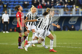 2022-01-08 - Cristiana Girelli of Juventus Women during the Women's Italian Supercup Final between F.C. Juventus and A.C. Milan at the Benito Stirpe Stadium on 8th of January, 2022 in Frosinone, Italy. - FINAL - JUVENTUS WOMEN VS AC MILAN - WOMEN SUPERCOPPA - SOCCER