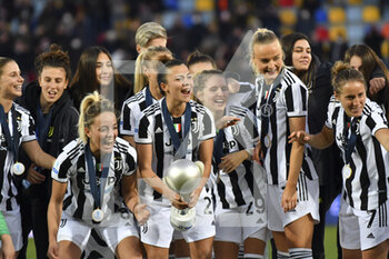 2022-01-08 - Arianna Caruso of Juventus Women during the Women's Italian Supercup Final between F.C. Juventus and A.C. Milan at the Benito Stirpe Stadium on 8th of January, 2022 in Frosinone, Italy. - FINAL - JUVENTUS WOMEN VS AC MILAN - WOMEN SUPERCOPPA - SOCCER