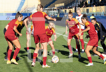 2022-11-05 - Roma Warm Up - FINAL - JUVENTUS FC VS AS ROMA - WOMEN SUPERCOPPA - SOCCER