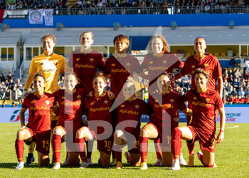 2022-11-05 - Roma Line Up - FINAL - JUVENTUS FC VS AS ROMA - WOMEN SUPERCOPPA - SOCCER