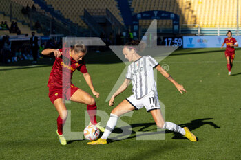 2022-11-05 - Barbara Bonansea(Juventus) and Emilie Haavi (Roma) - FINAL - JUVENTUS FC VS AS ROMA - WOMEN SUPERCOPPA - SOCCER