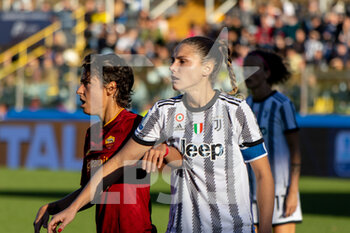 2022-11-05 - Valentina Giacinti(Roma) and Cecilia Salvai(Juventus) - FINAL - JUVENTUS FC VS AS ROMA - WOMEN SUPERCOPPA - SOCCER