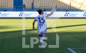 2022-11-05 - Juventus Lisa Boattin Goal Celebration - FINAL - JUVENTUS FC VS AS ROMA - WOMEN SUPERCOPPA - SOCCER
