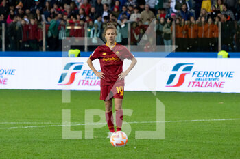 2022-11-05 - Roma Manuela Giugliano Penalty Kick - FINAL - JUVENTUS FC VS AS ROMA - WOMEN SUPERCOPPA - SOCCER