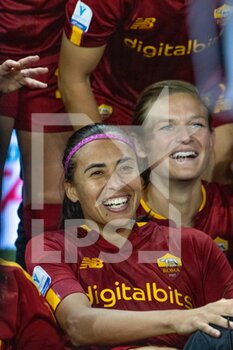 2022-11-05 - Roma Andressa Alves Celebration - FINAL - JUVENTUS FC VS AS ROMA - WOMEN SUPERCOPPA - SOCCER