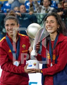 2022-11-05 - Roma Elisa Bartoli Cup Celebration - FINAL - JUVENTUS FC VS AS ROMA - WOMEN SUPERCOPPA - SOCCER