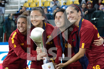 2022-11-05 - Roma´s Elisa Bartoli, Annamaria Serturini, Claudia Ciccotti - FINAL - JUVENTUS FC VS AS ROMA - WOMEN SUPERCOPPA - SOCCER