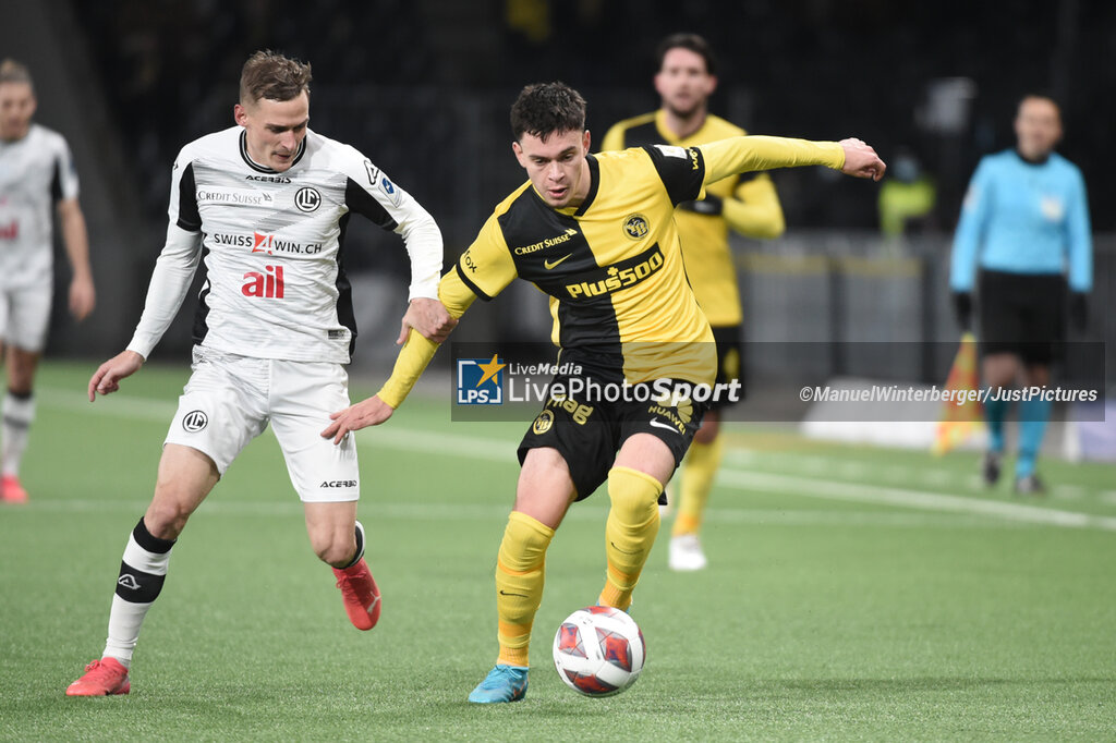 BSC Young Boys vs FC Lugano - SWISS SUPER LEAGUE - SOCCER