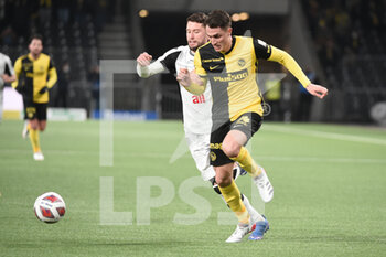 2022-01-29 - January 29, 2022, Bern, Wankdorf, Super League: BSC Young Boys - FC Lugano, #8 Vincent Sierro (Young Boys). - BSC YOUNG BOYS VS FC LUGANO - SWISS SUPER LEAGUE - SOCCER